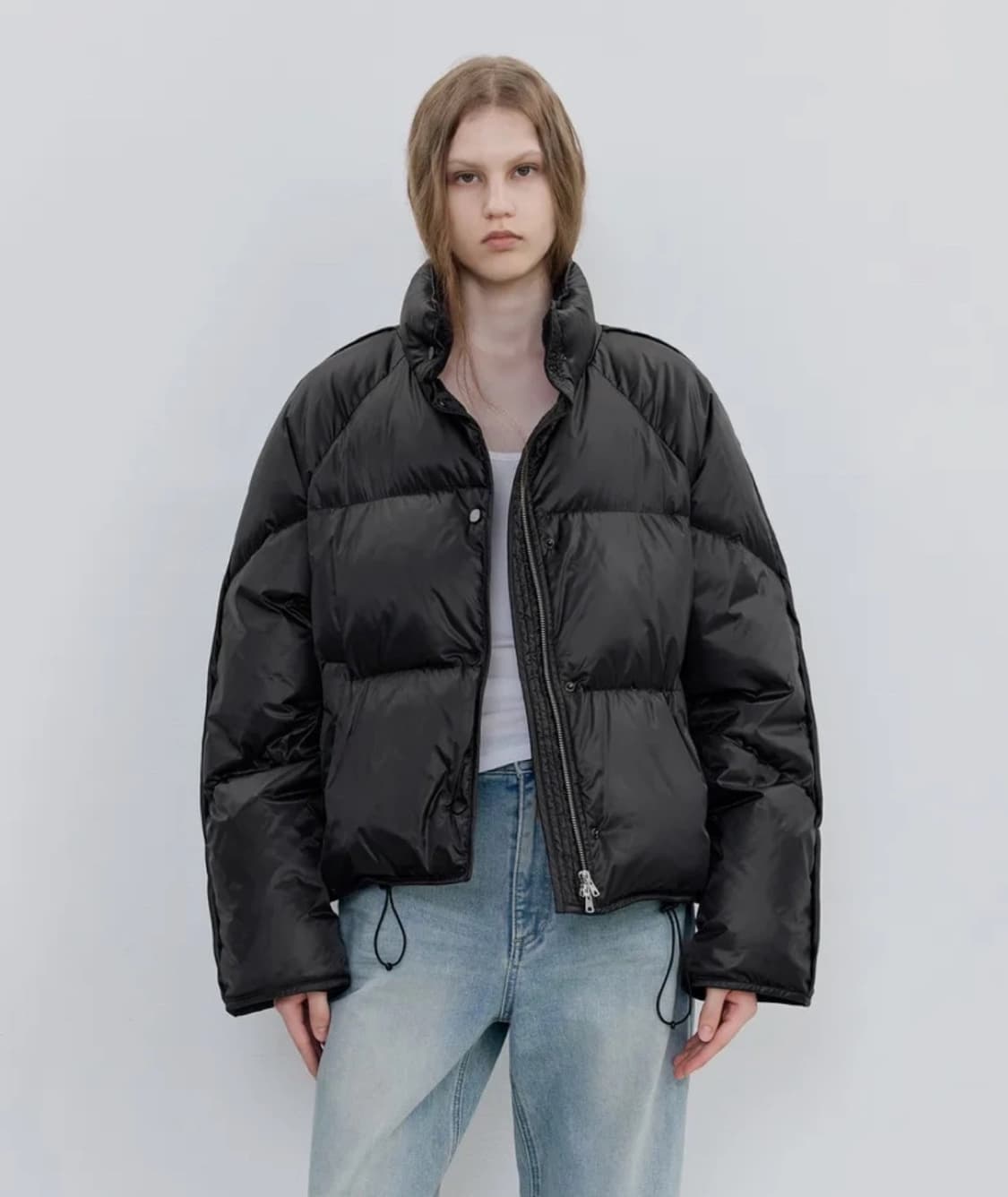 인사일런스 우먼 글로시 패딩 S 상품이미지1