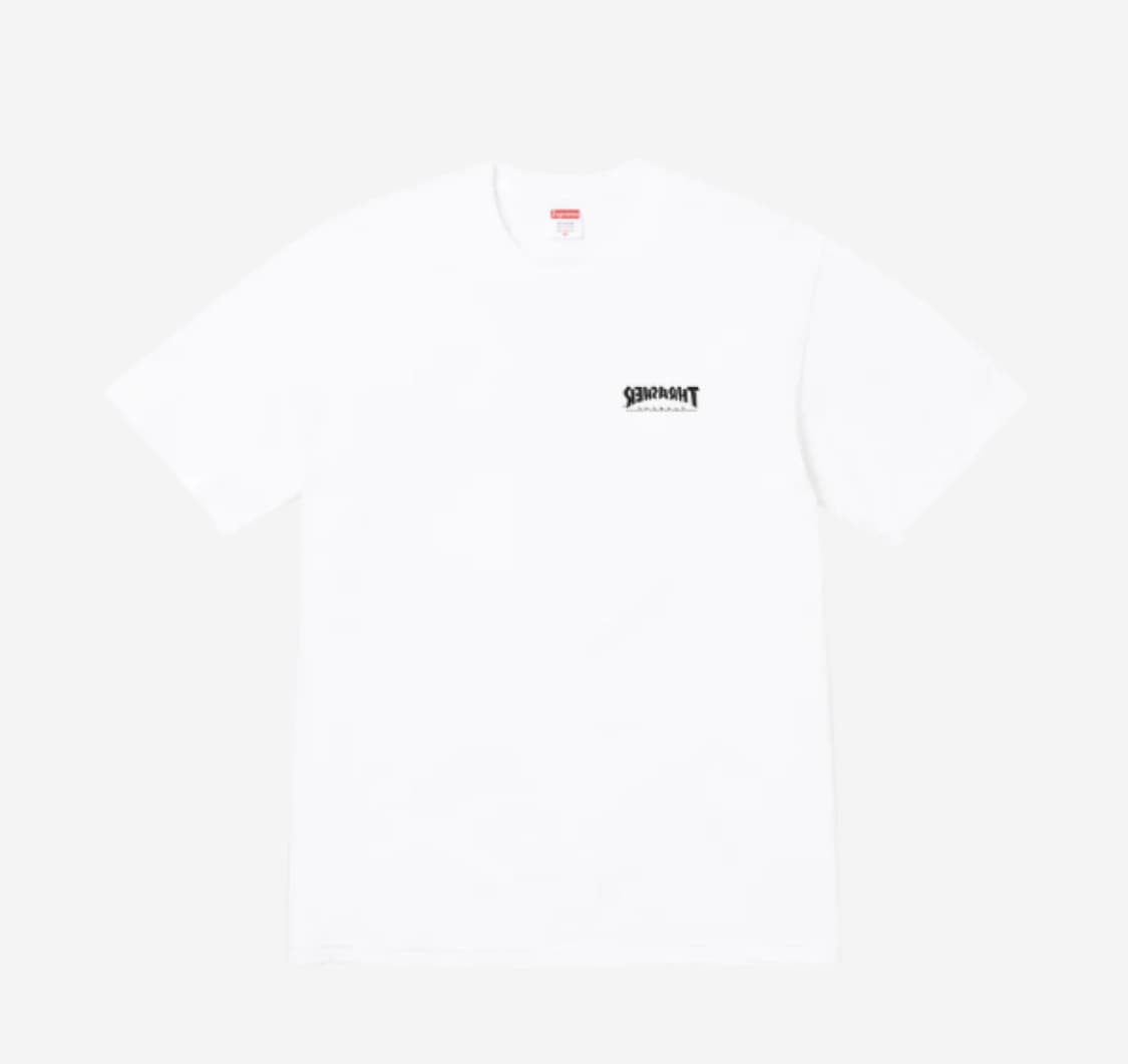 (XL) 슈프림 x 트레셔 크로스 티셔츠-24fw  상품이미지2
