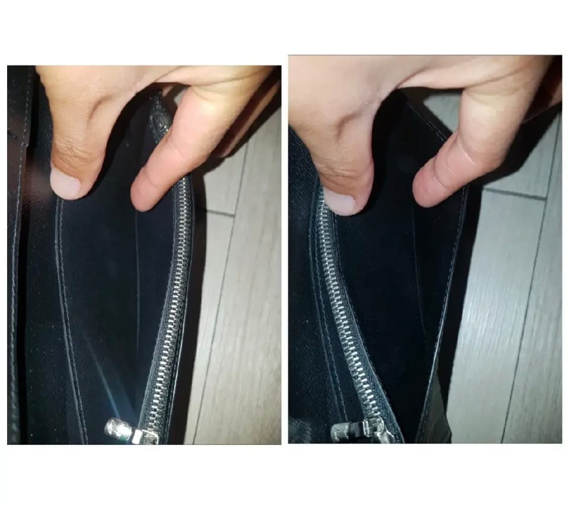 정품 루이비통 LV 타이가 브라짜 남성 장지갑 상품이미지10