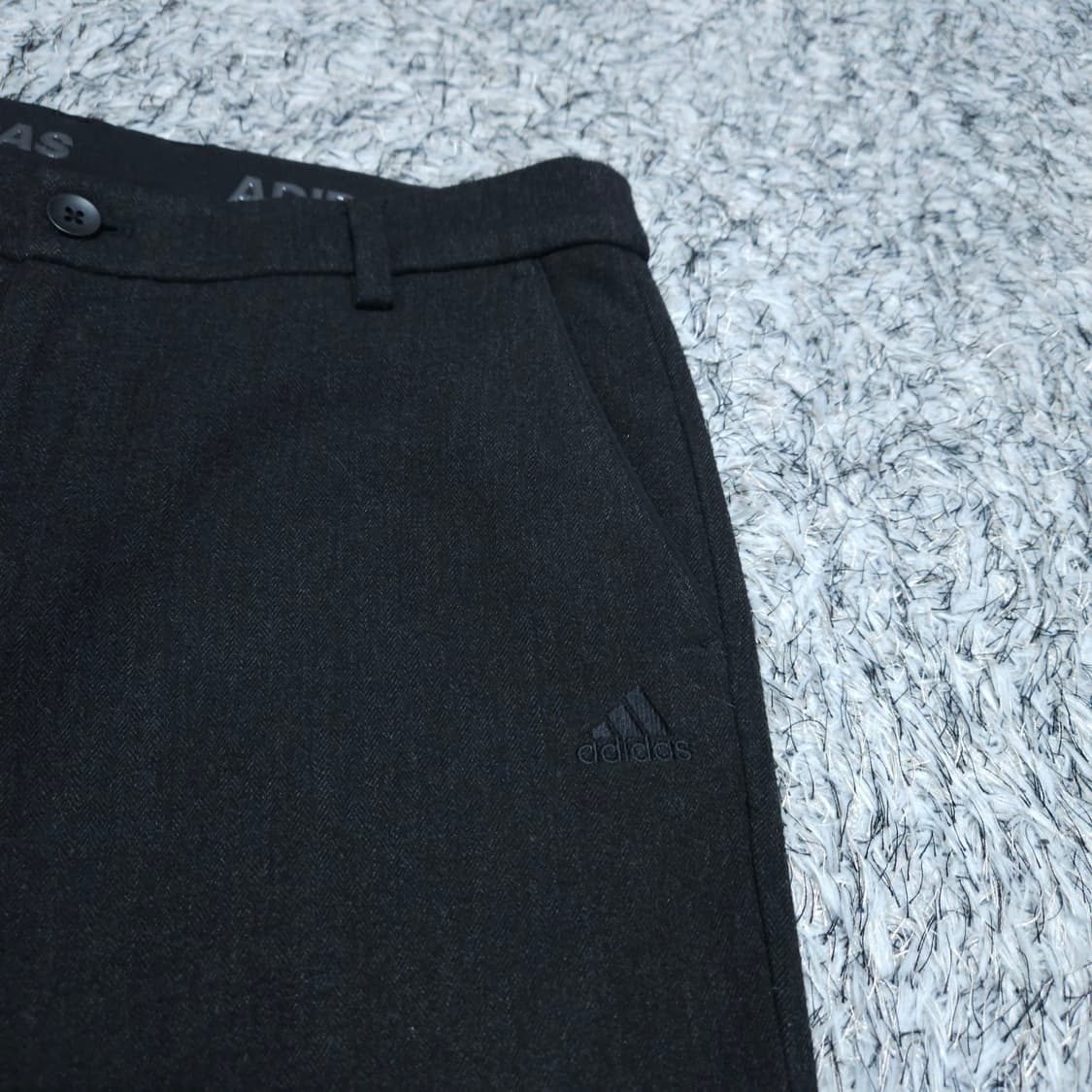 아디다스골프) 33-34(86) 검정 기모골프바지 / 왕눈이샵 상품이미지4