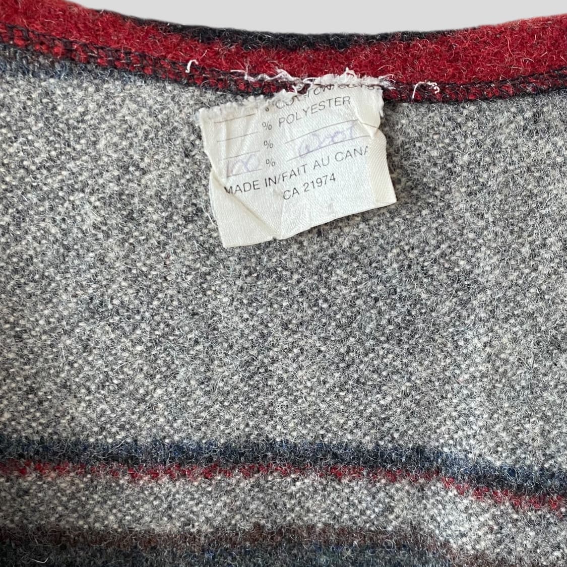 (F)빈티지 웨스턴 울 베스트  상품이미지3