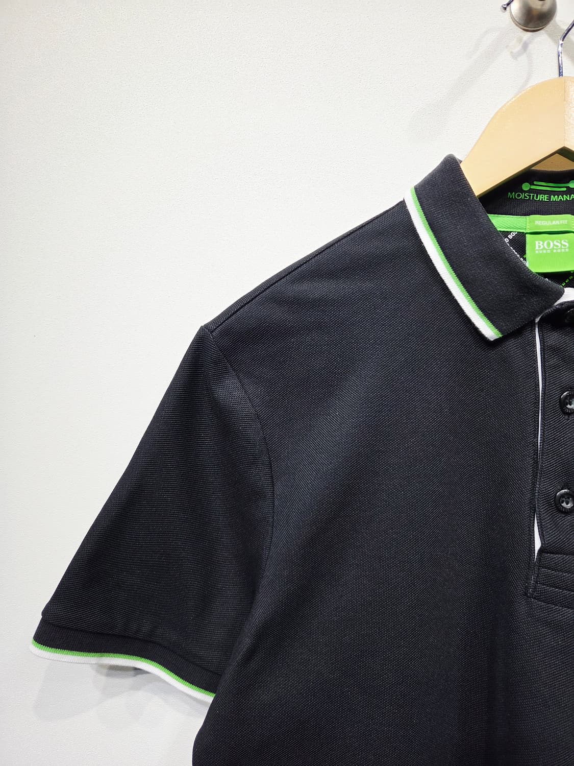 휴고보스. 남자 레귤러핏 반팔 폴로 셔츠_S 상품이미지2