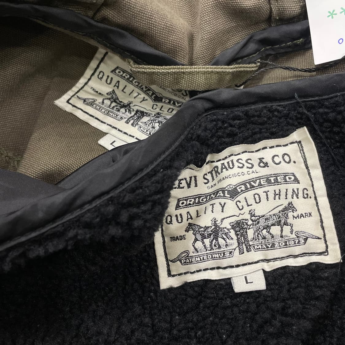 (L) Levi's 리바이스 야상 자켓  상품이미지10