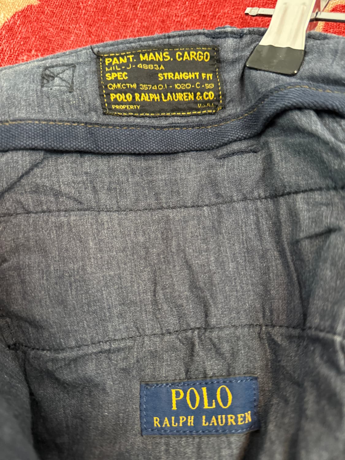 랄프로렌 아카이브 밀스펙 유틸리티 몽키팬츠 36/30 상품이미지4