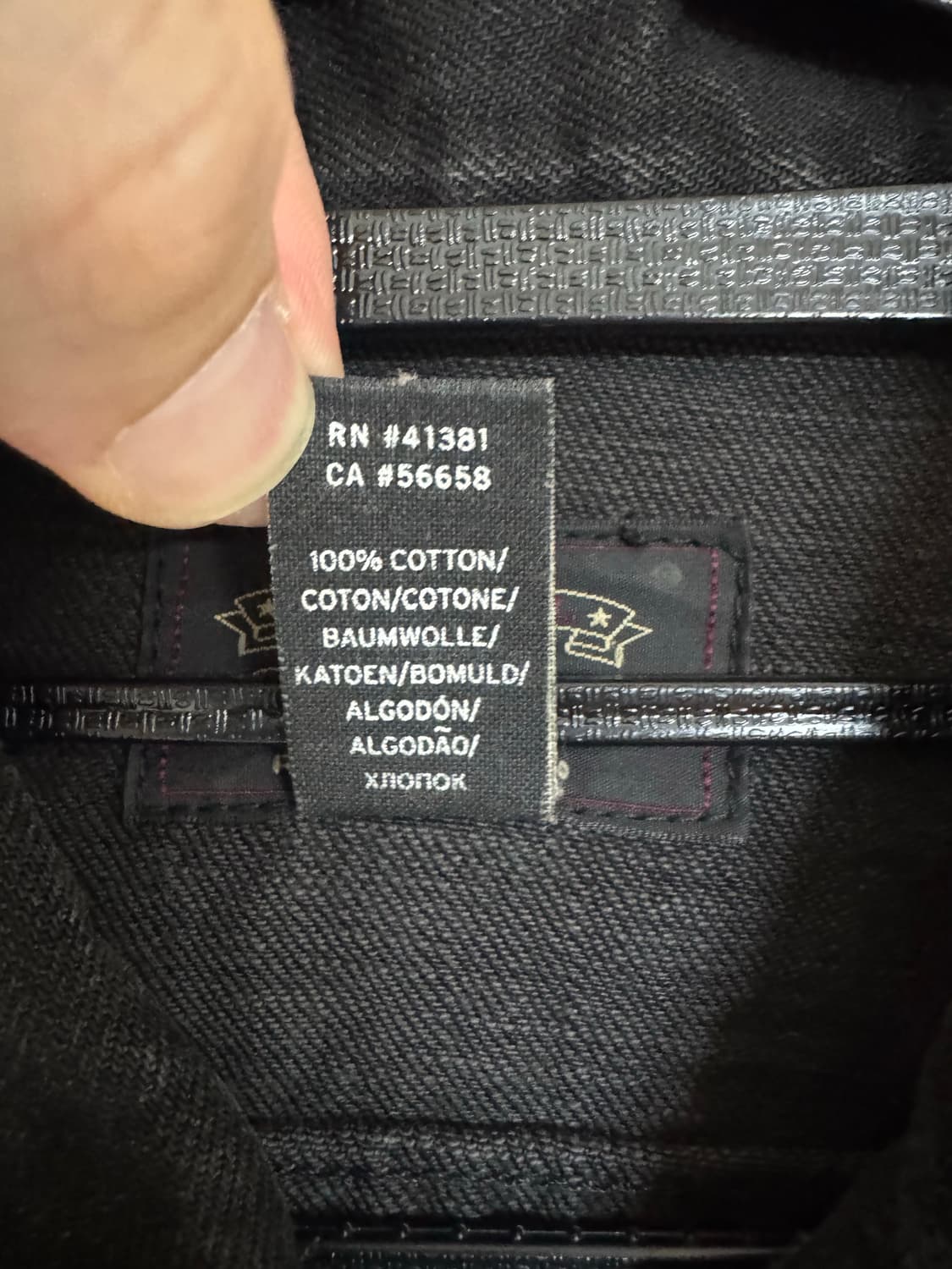 XL 더블알엘 lot271 데님 자켓 블랙 USA메이드 상품이미지4