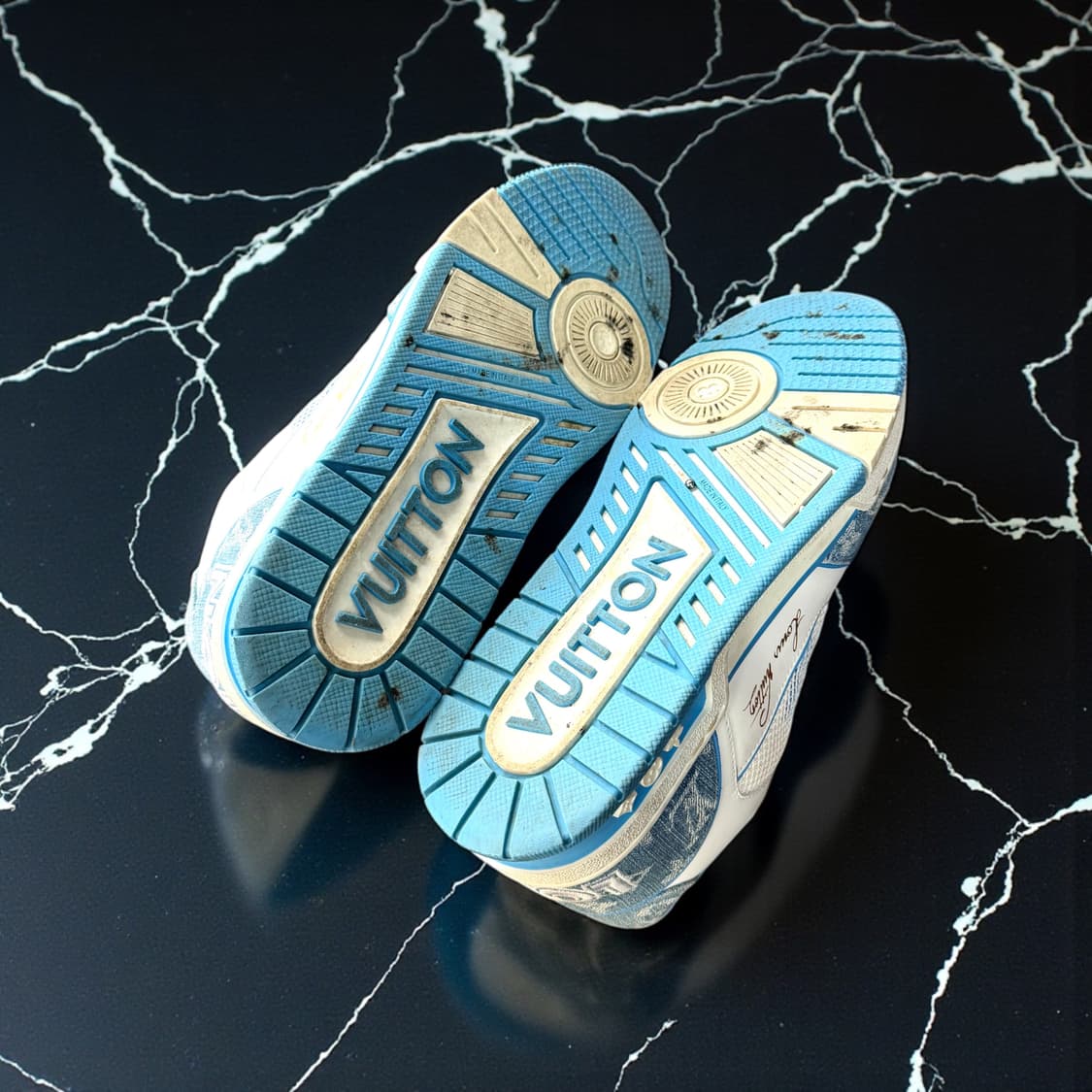 260~265/ 루이비통 벨크로 데님 마린 스니커즈 상품이미지9