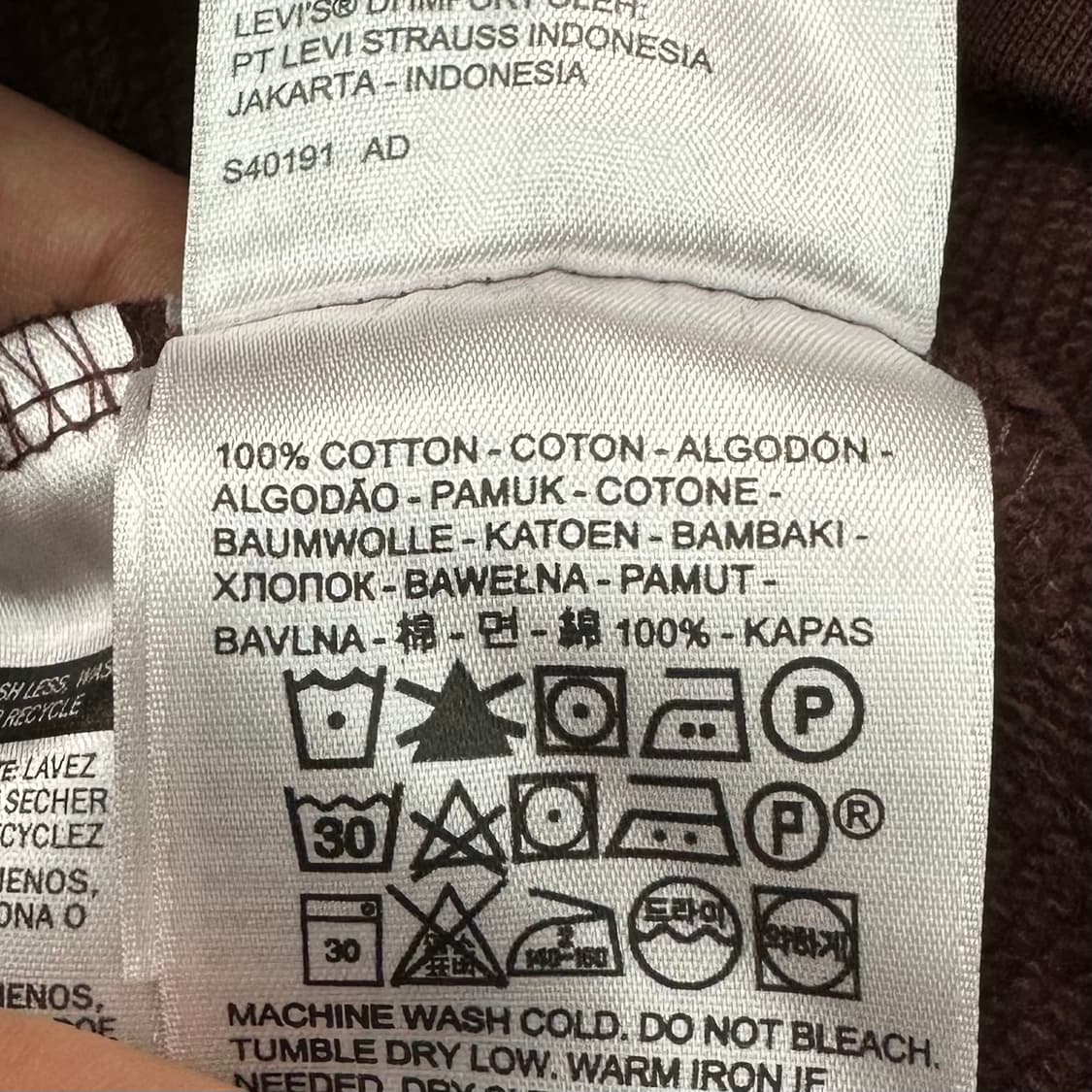 Levi’s  kangaroo pocket sweatshirt 상품이미지10