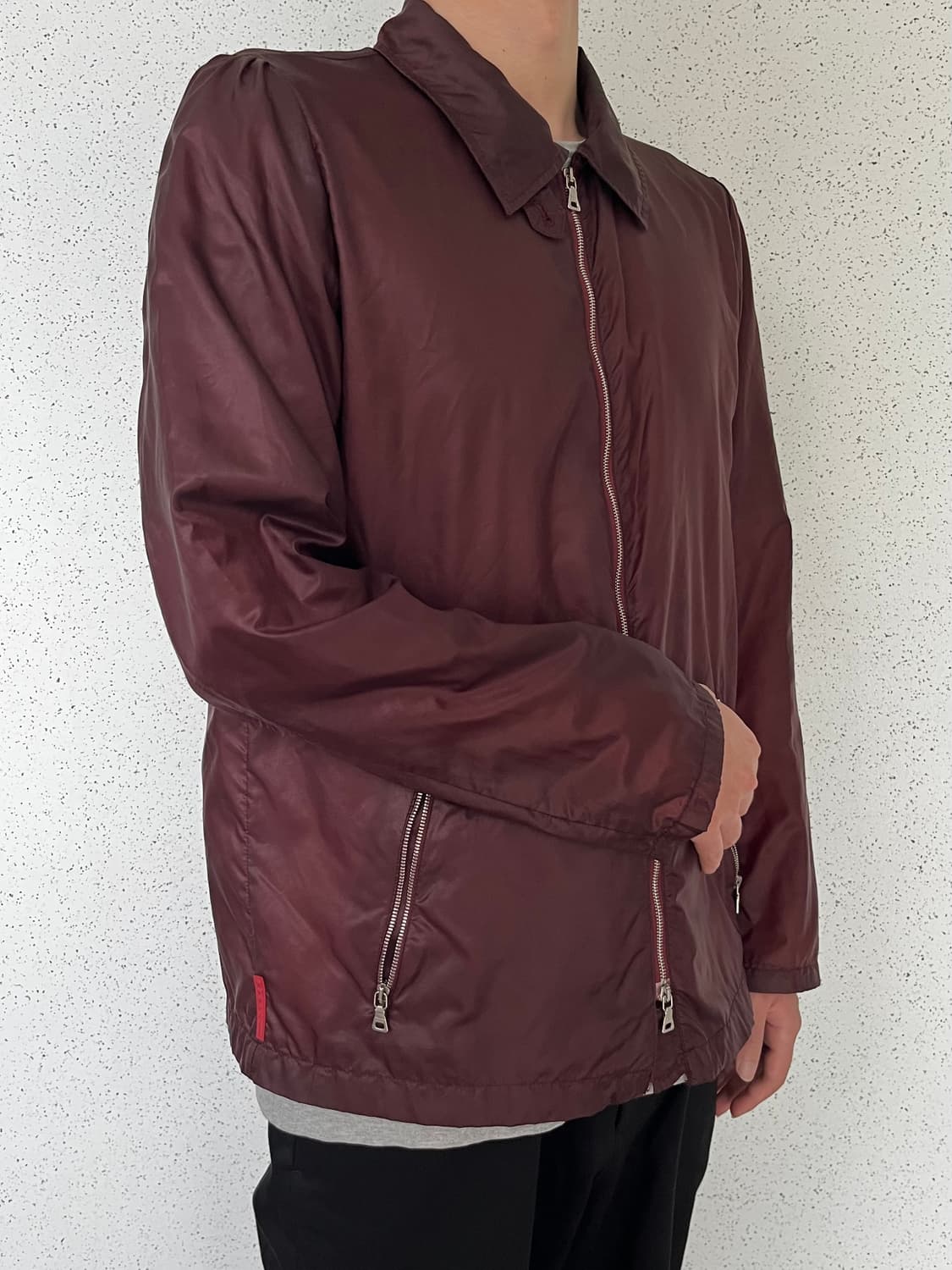 프라다 스포츠 나일론 집업 자켓 상품이미지2