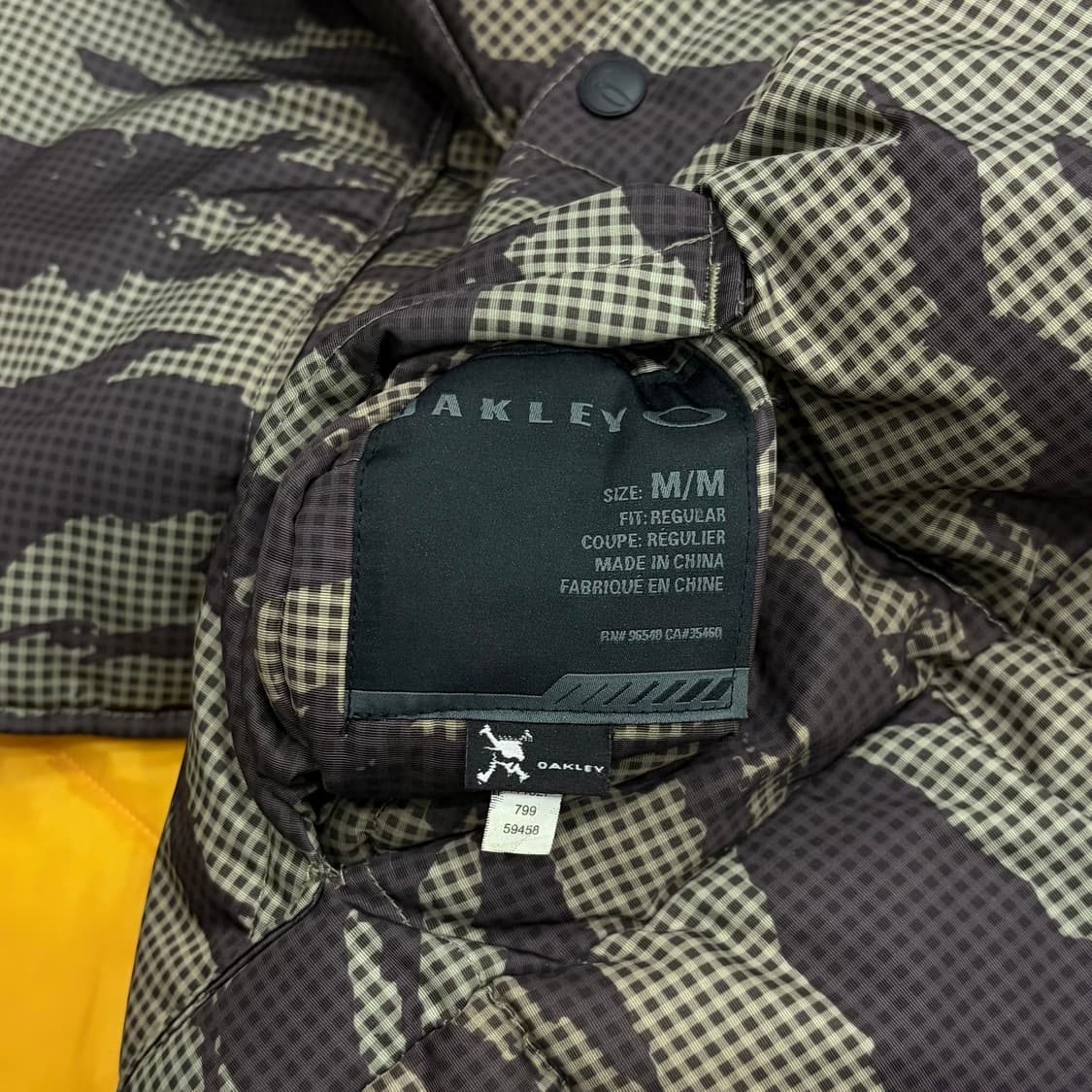 오클리 카모 밀리터리 패딩 조끼 베스트 95 m 상품이미지4
