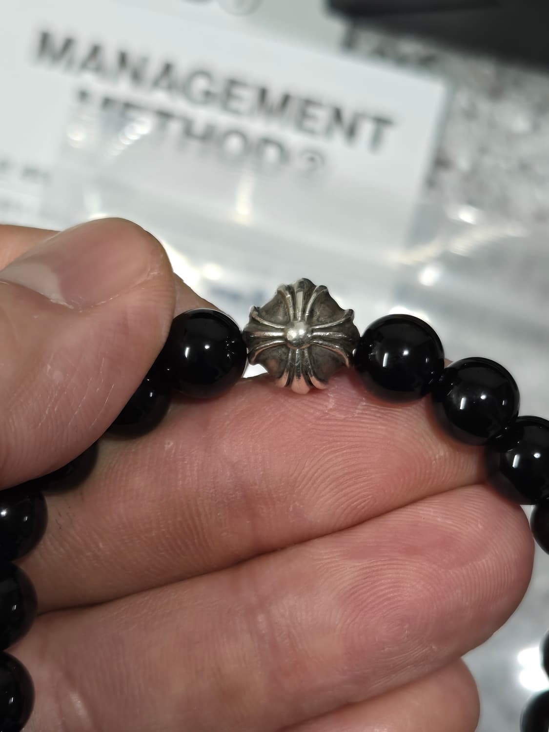 크롬하츠 비즈팔찌 8mm(정품) 상품이미지2