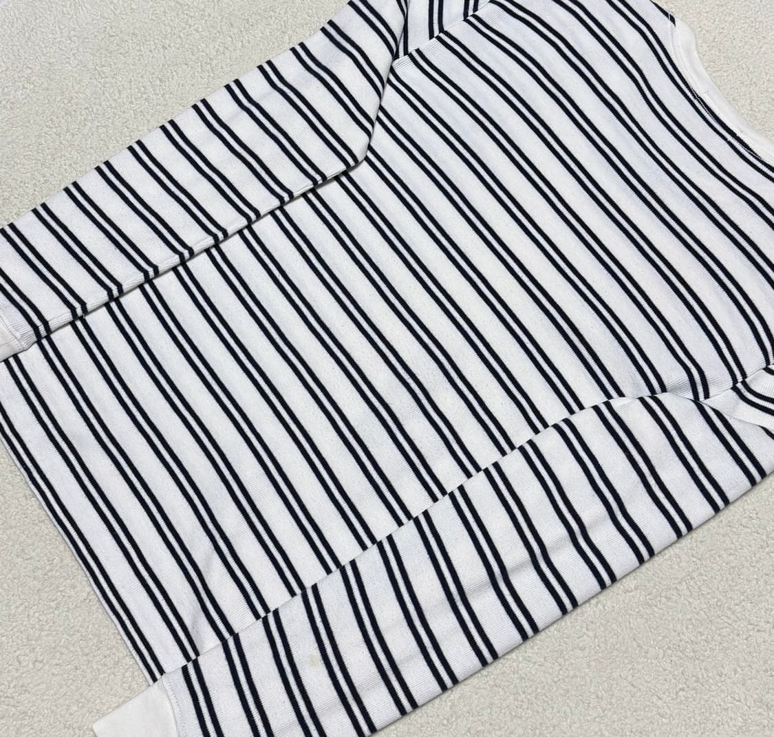 폴로 랄프로렌 스트라이프 화이트 네이비 긴팔 상품이미지8