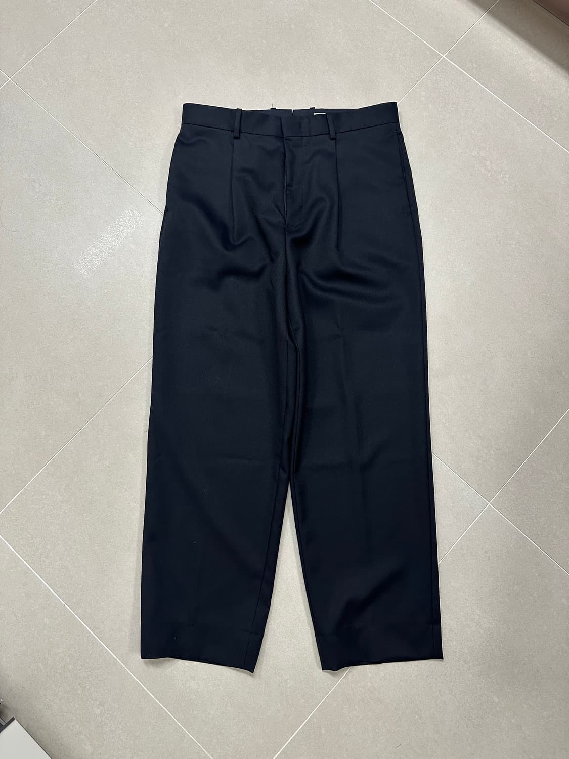 포터리 네이비 울 수트 셋업 2/3 상품이미지6