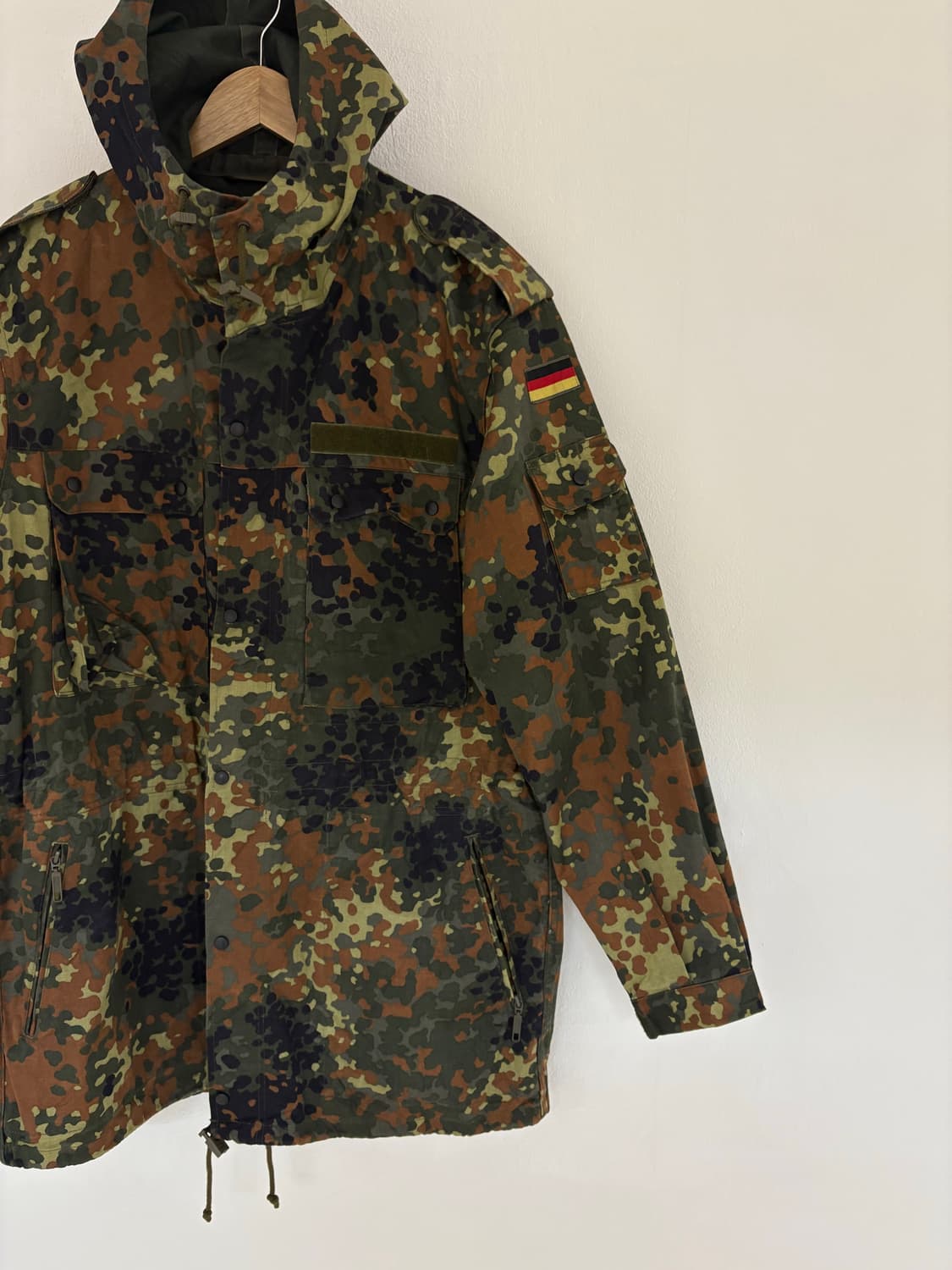 German Army Flectarn Camo Field Parka 상품이미지2