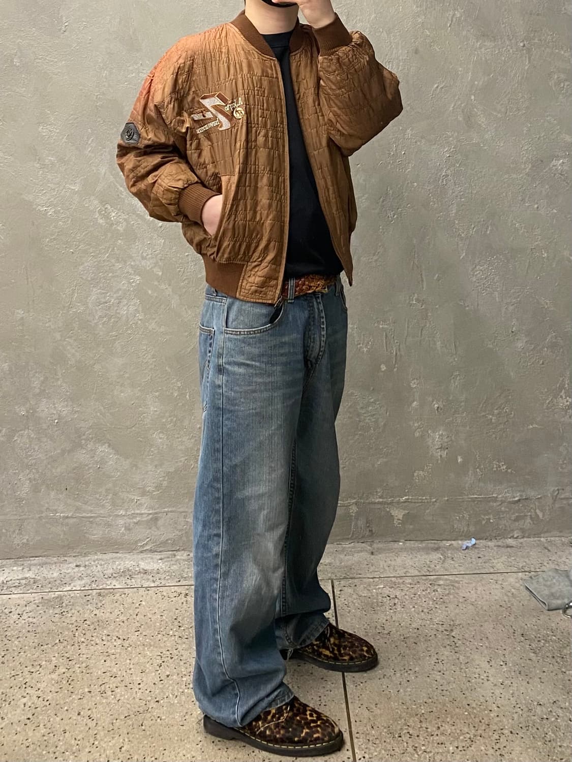 [L] 90s Vintage 빈티지 페이딩 봄버자켓 상품이미지8