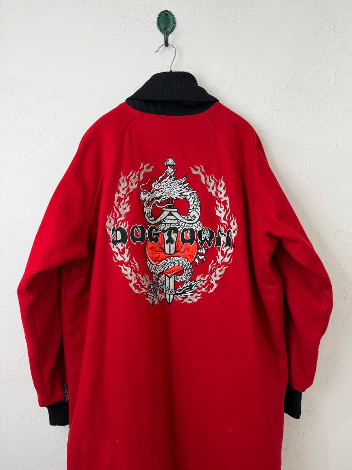 90s 도그타운 울 코트 상품이미지2