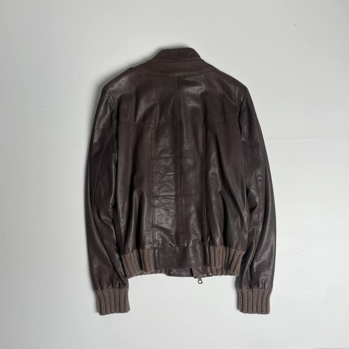 Meatpacking D. 울니트 레이어드 양가죽 자켓 (italy)   상품이미지7