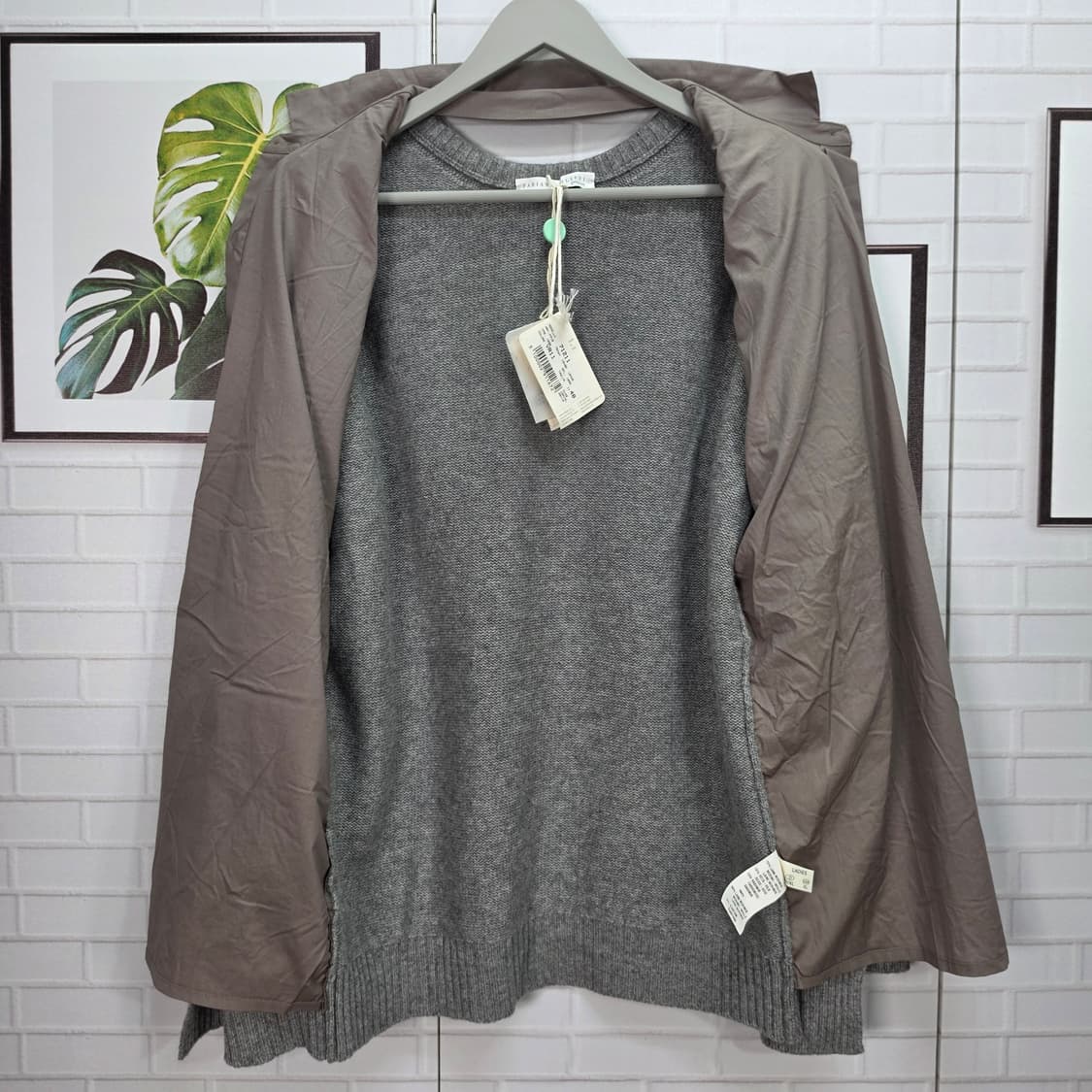 파비아나필리피 2in1 울 캐시미어 실크 가디건 셔츠 48사이즈 상품이미지6