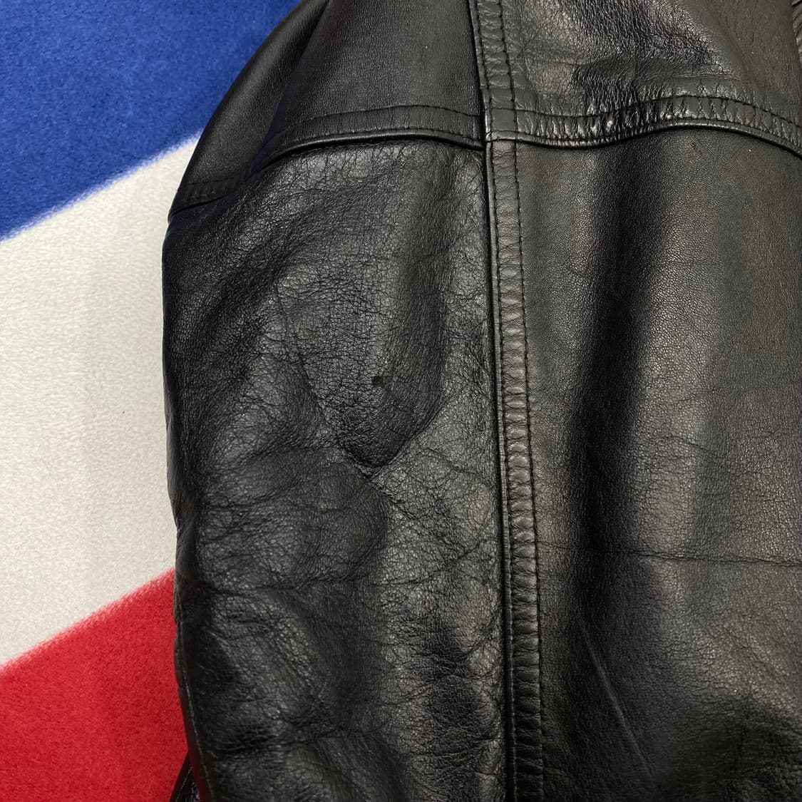 양가죽 봄버 자켓 XL 상품이미지4