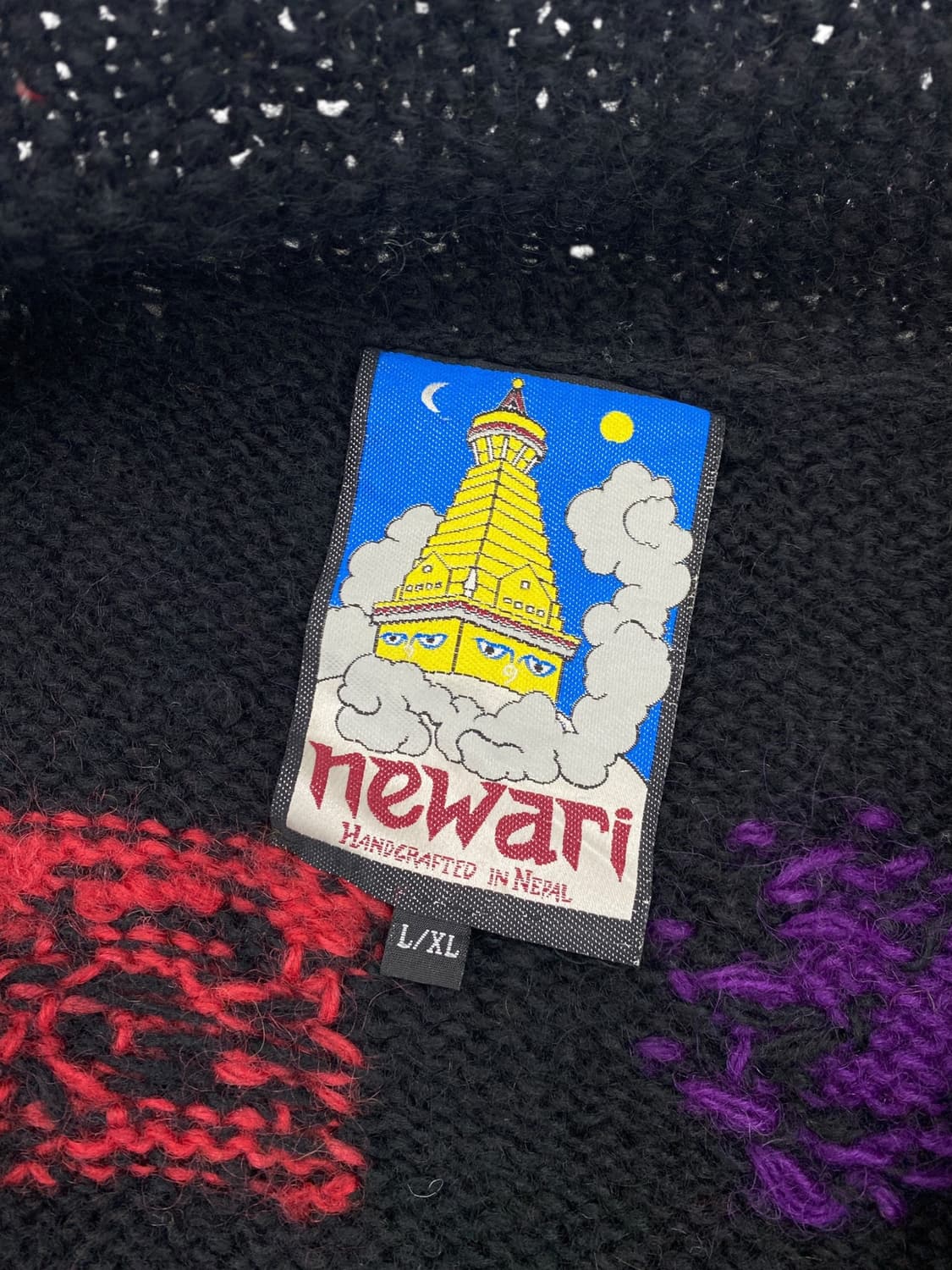 Newari 핸드니트 패턴 가디건 상품이미지6