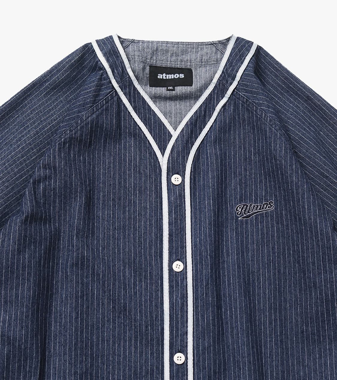 ATMOS JAPAN - DENIM BASEBALL SHIRT 상품이미지4