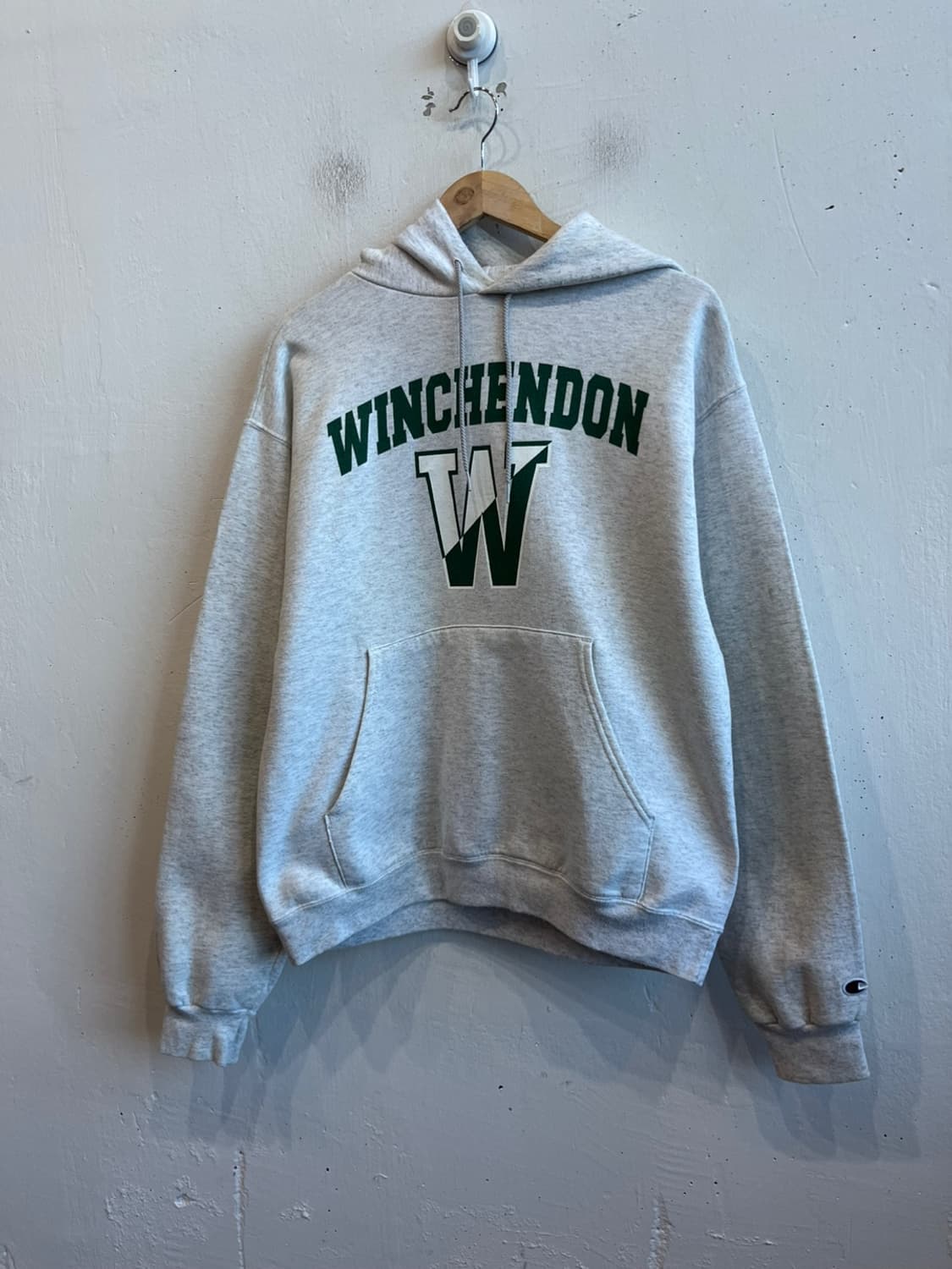 90s 챔피온 winchendon 로고 후드티 Made in MEXICO 상품이미지1