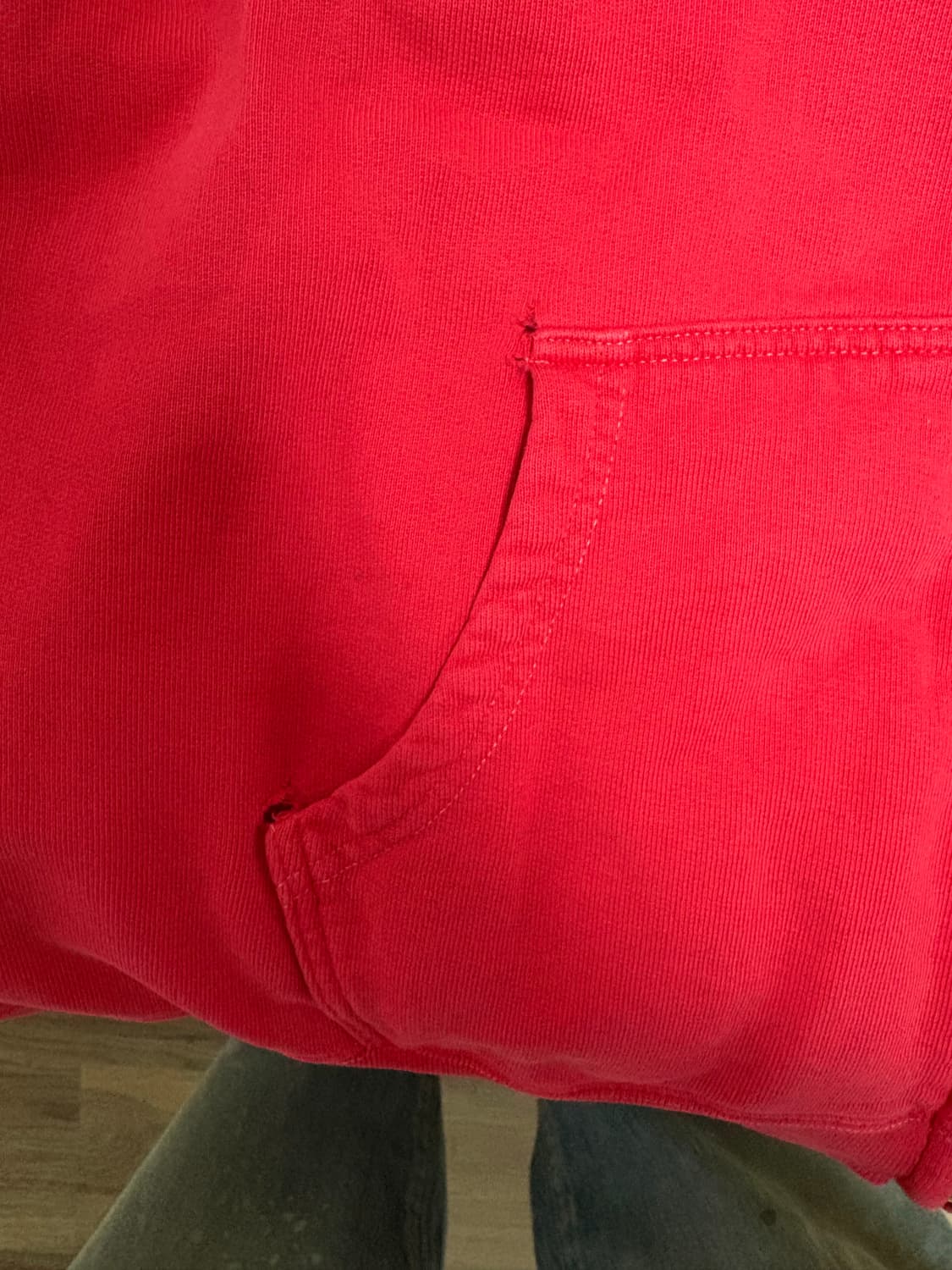 더 뤡코즈 레드 후드집업 2사이즈 (리스탁) 상품이미지2