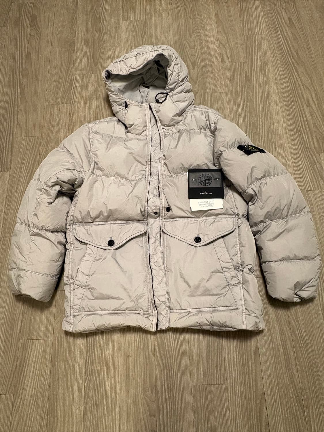 스톤아일랜드 크링클랩스 후드패딩 24FW (M) 상품이미지1