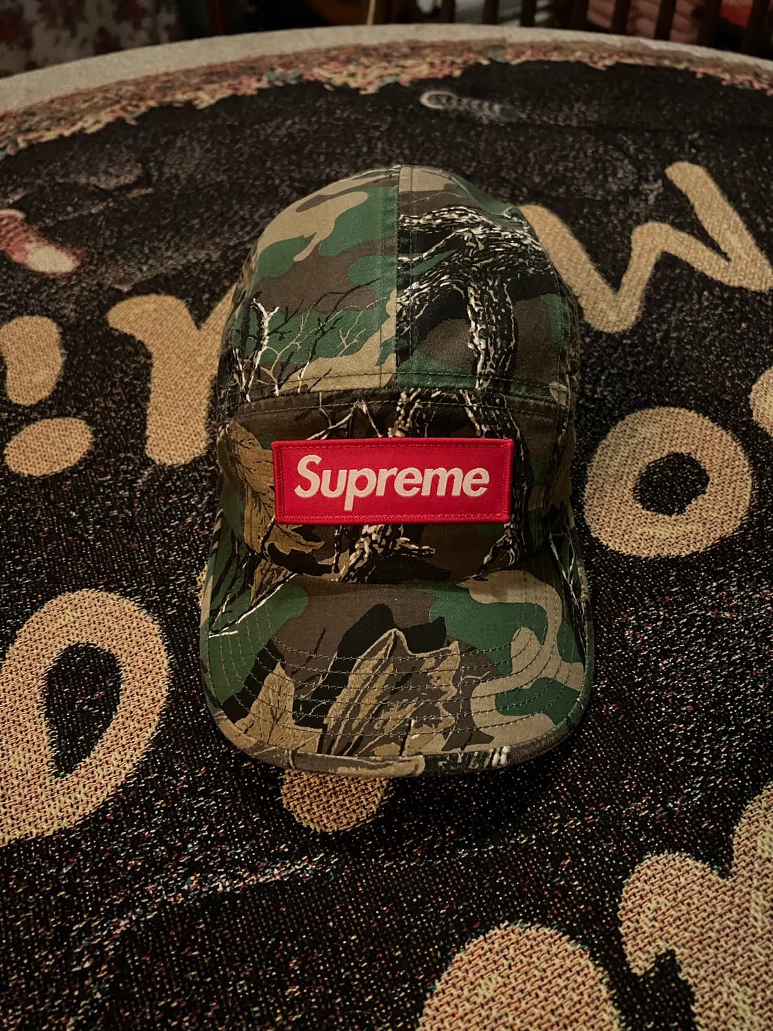 [OS] 슈프림 밀리터리 캠프캡 브랜치 올리브 카모 - 22FW 상품이미지2