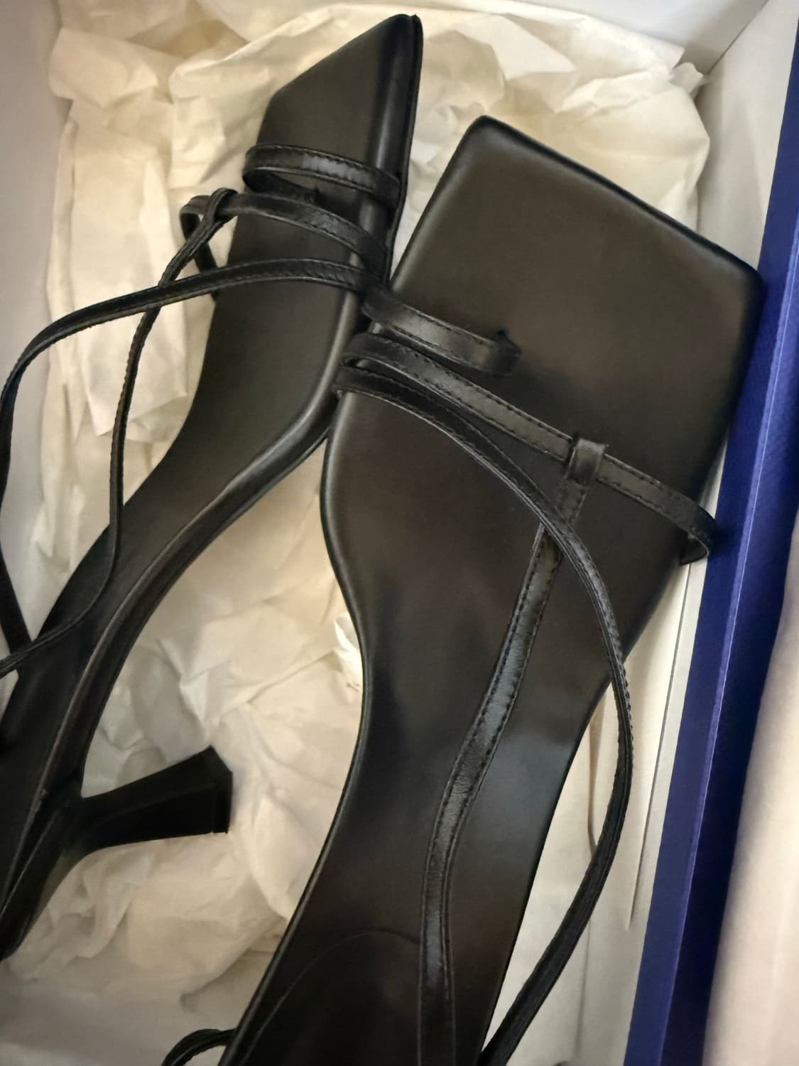 (1회착용)블랑수블랑 다이디 샌들 미들굽 6cm 상품이미지8