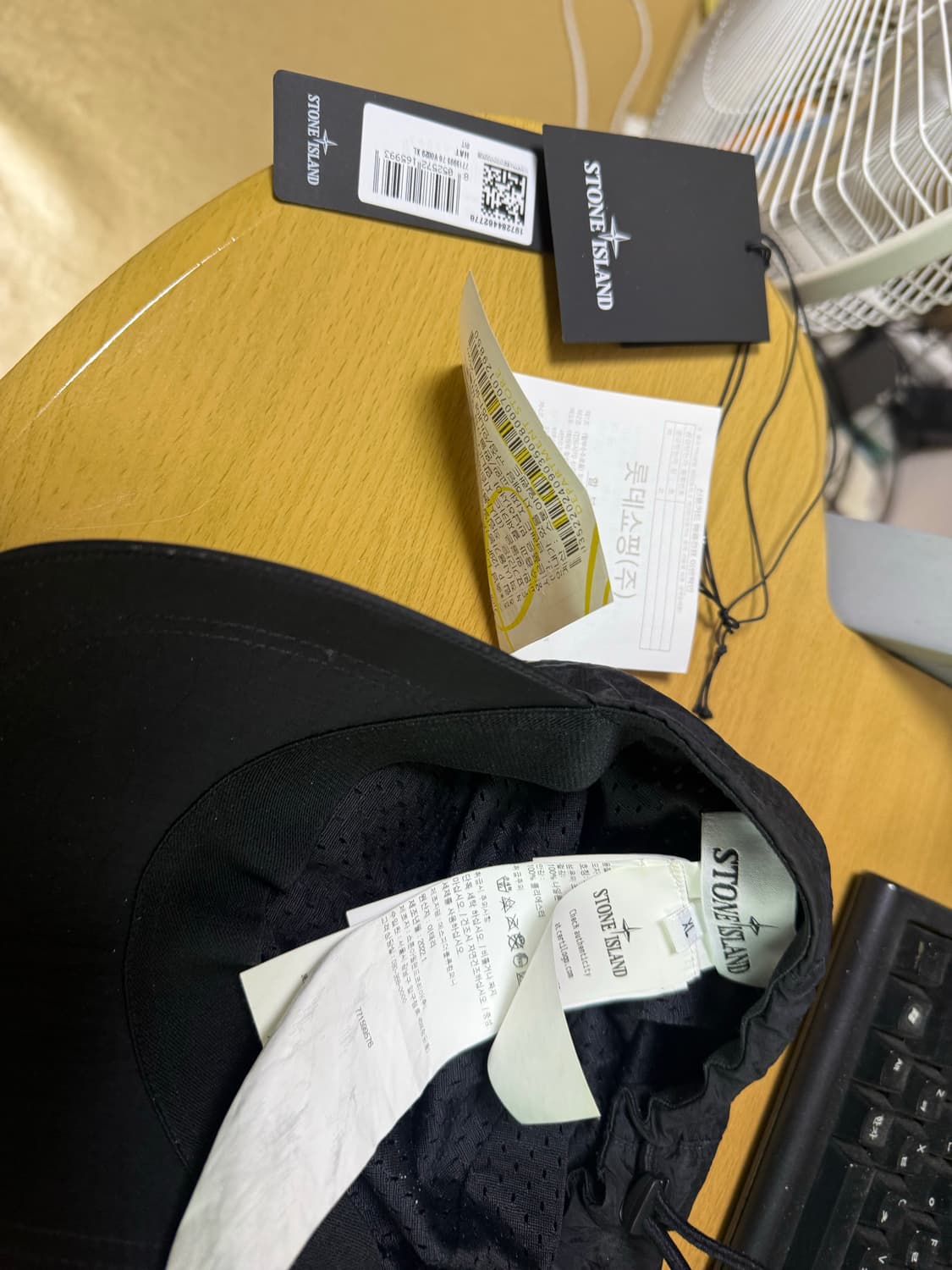 스톤아일랜드 나일론메탈 볼캡 XL 상품이미지4