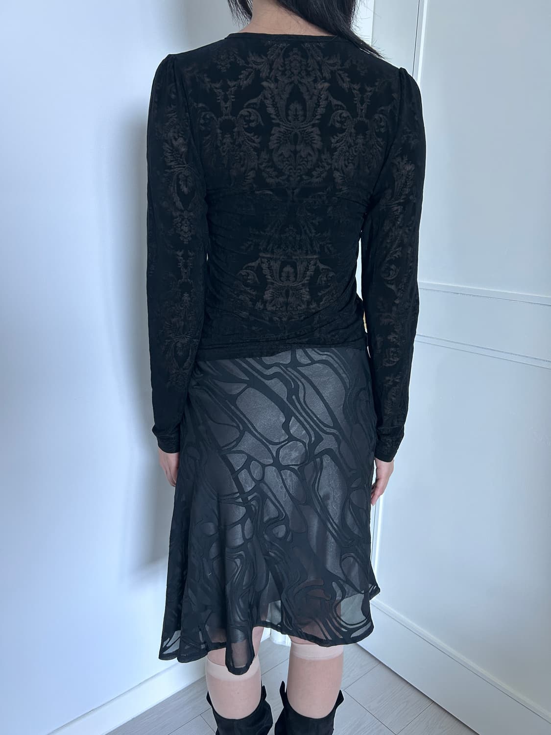 Oriental Mood Sheer Top / 빈티지 오리엔탈 티셔츠 상품이미지4