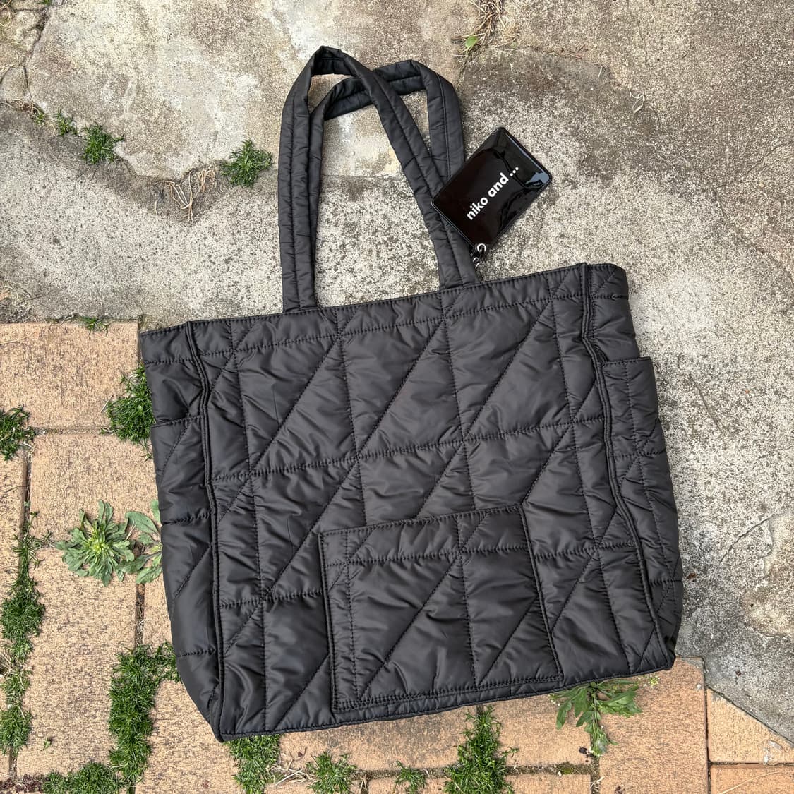 니코 앤드 오리지널 멀티 퀼트 토트백 상품이미지2