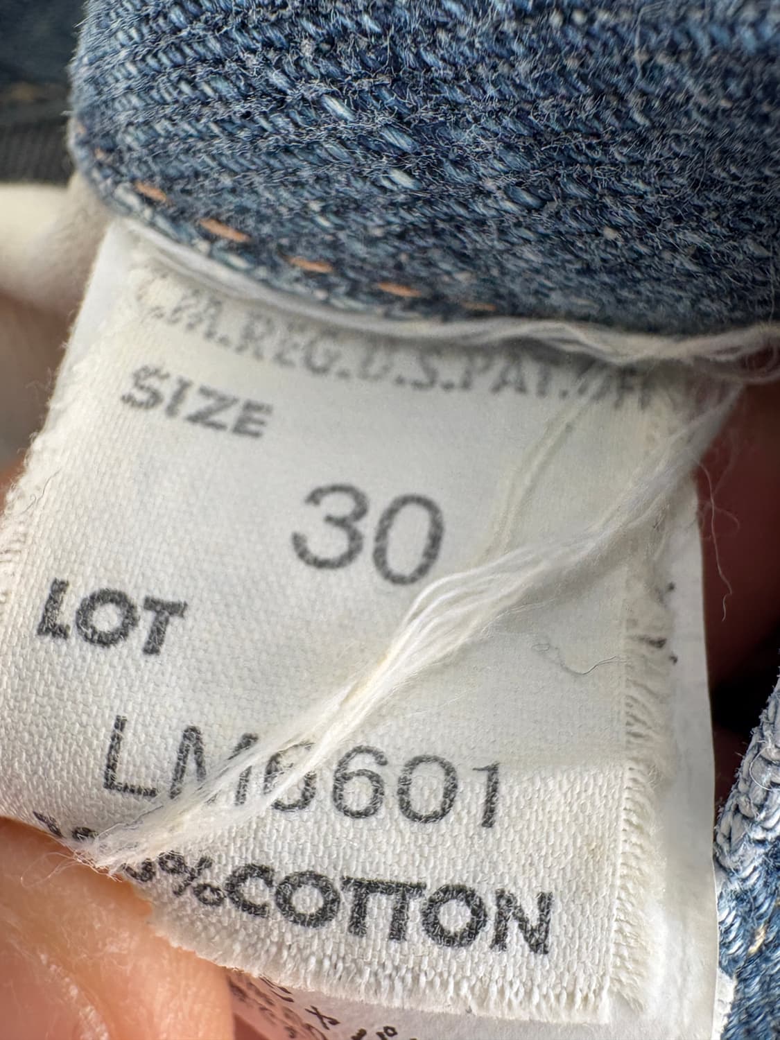 LEE (Made in Japan) 데님팬츠 상품이미지7