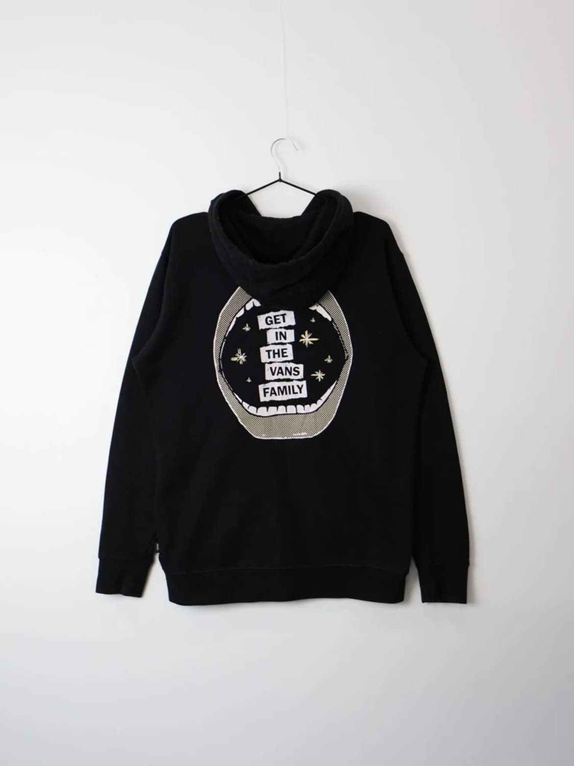 Vans Black Zip Hoodie Back Print 상품이미지6