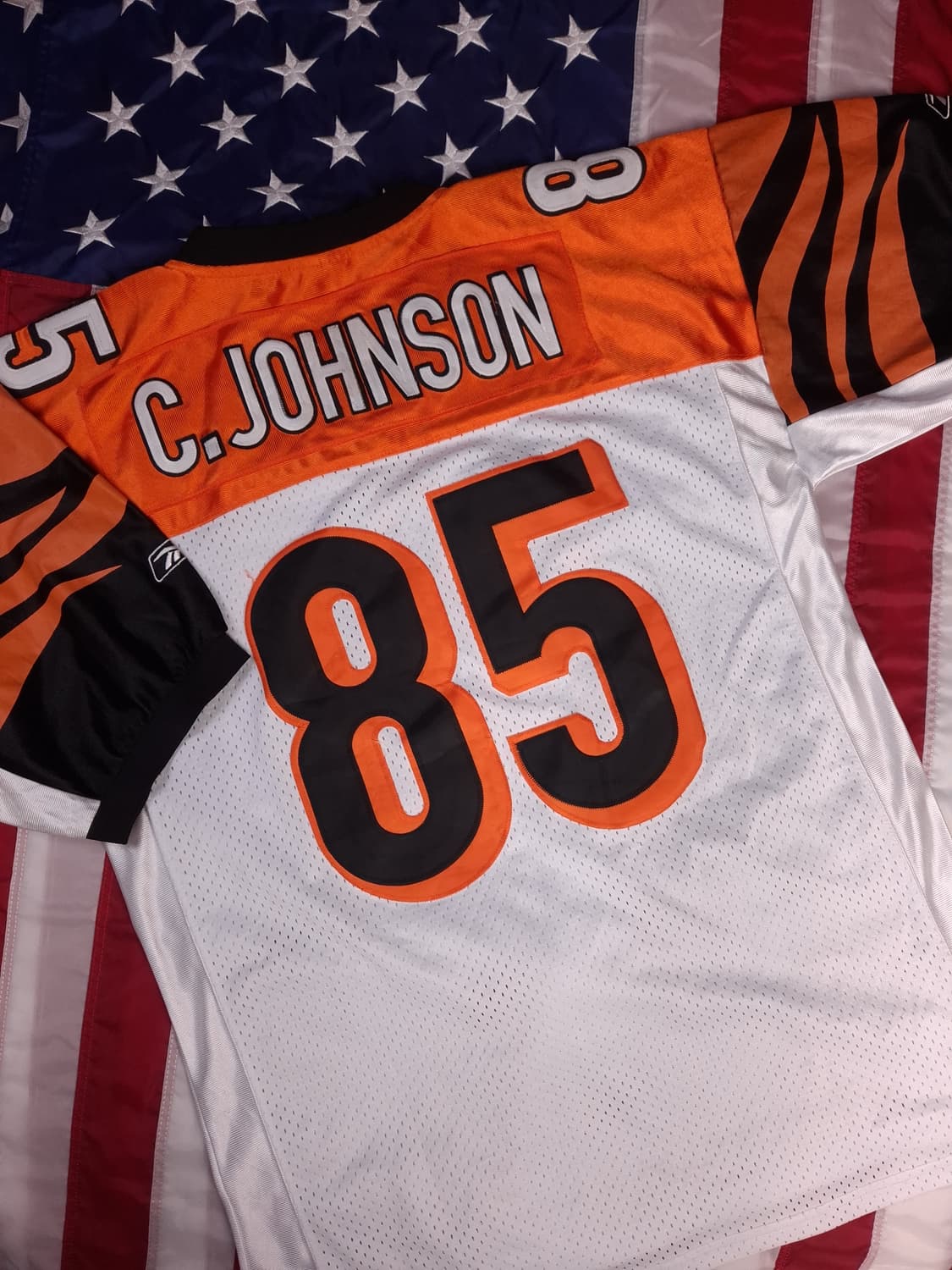 오리지날 90's 리복xNFL 신시내티뱅골 유니폼 상품이미지6