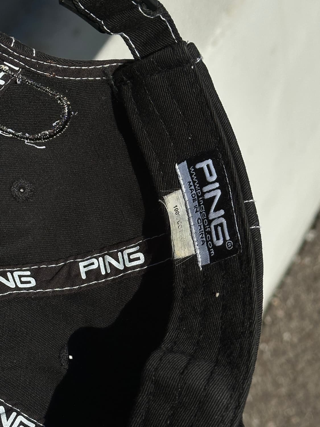 [M-L] 핑 골프 워싱 볼캡 모자 상품이미지6