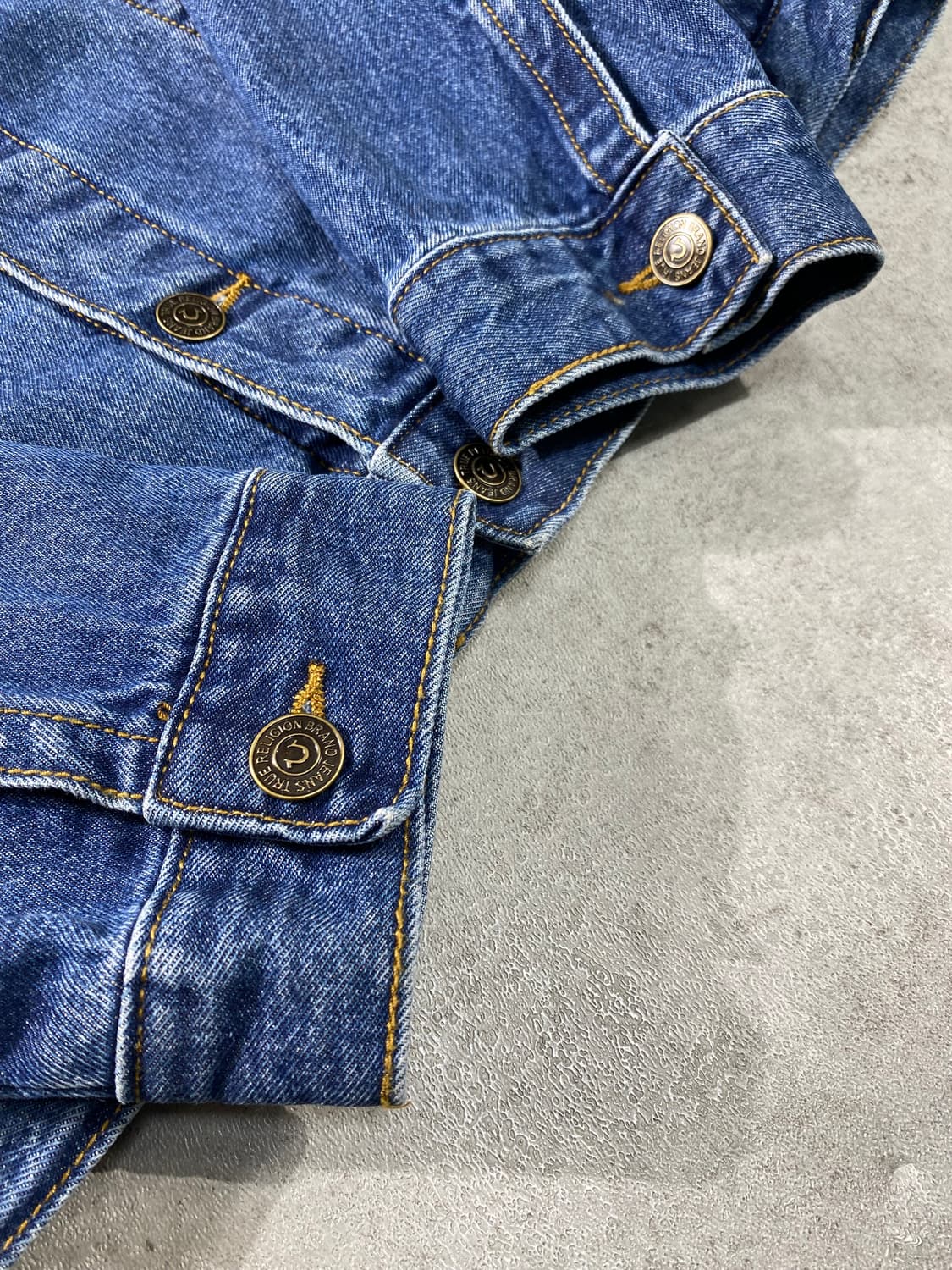 [XL] True Religion 트루릴리전 데님 트러커 자켓 상품이미지5