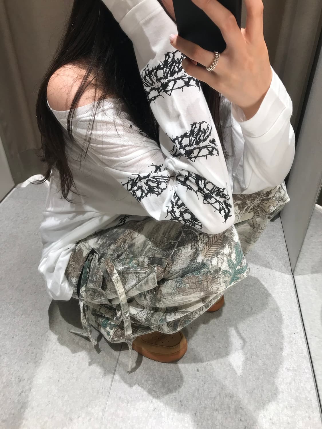 리얼트리 카고 팬츠 브라운 상품이미지2