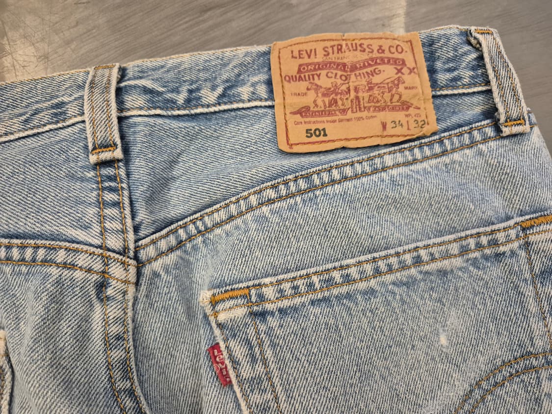 90s 리바이스 501 데님 팬츠 상품이미지6