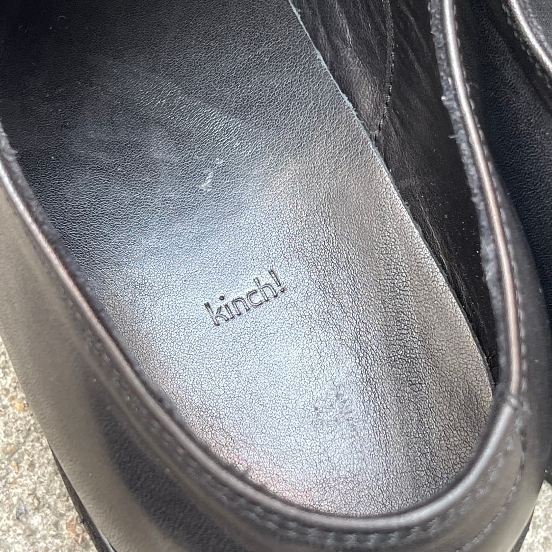 [260] 킨치 808 블랙 더비 슈즈 상품이미지6