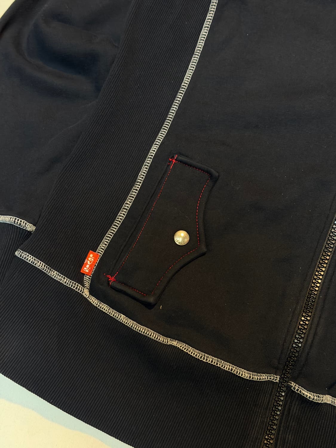 리바이스 타입원 빈티지 빅로고 코튼 져지 블랙 상품이미지3