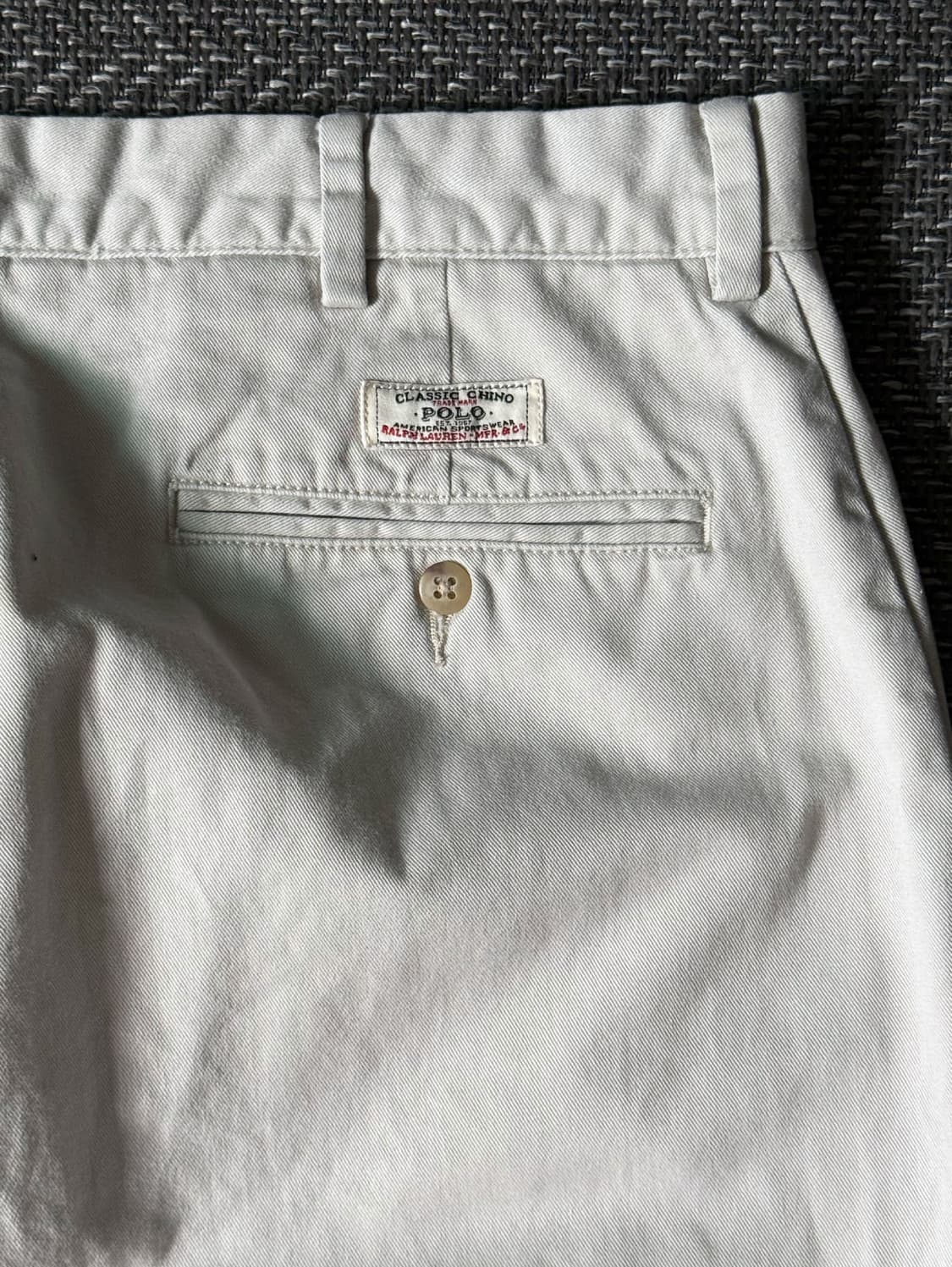 (35) 폴로 랄프로렌 플랫 플리츠 클래식 치노 팬츠 상품이미지8