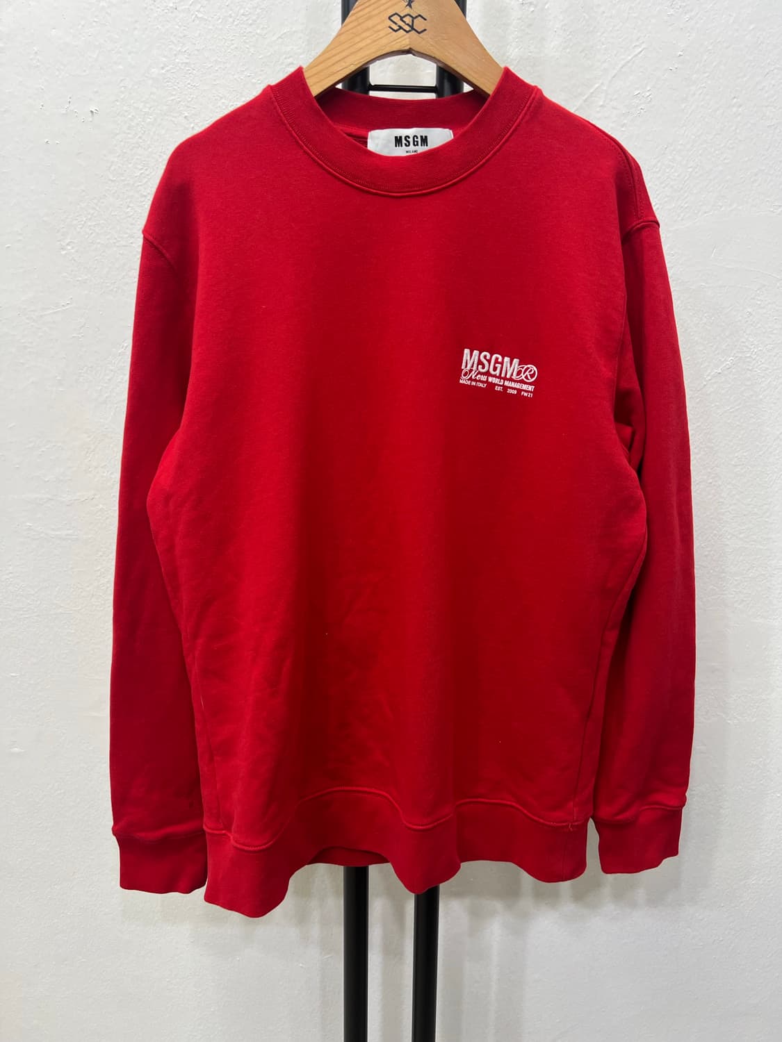 정품) MSGM 여성 맨투맨 XS 상품이미지1