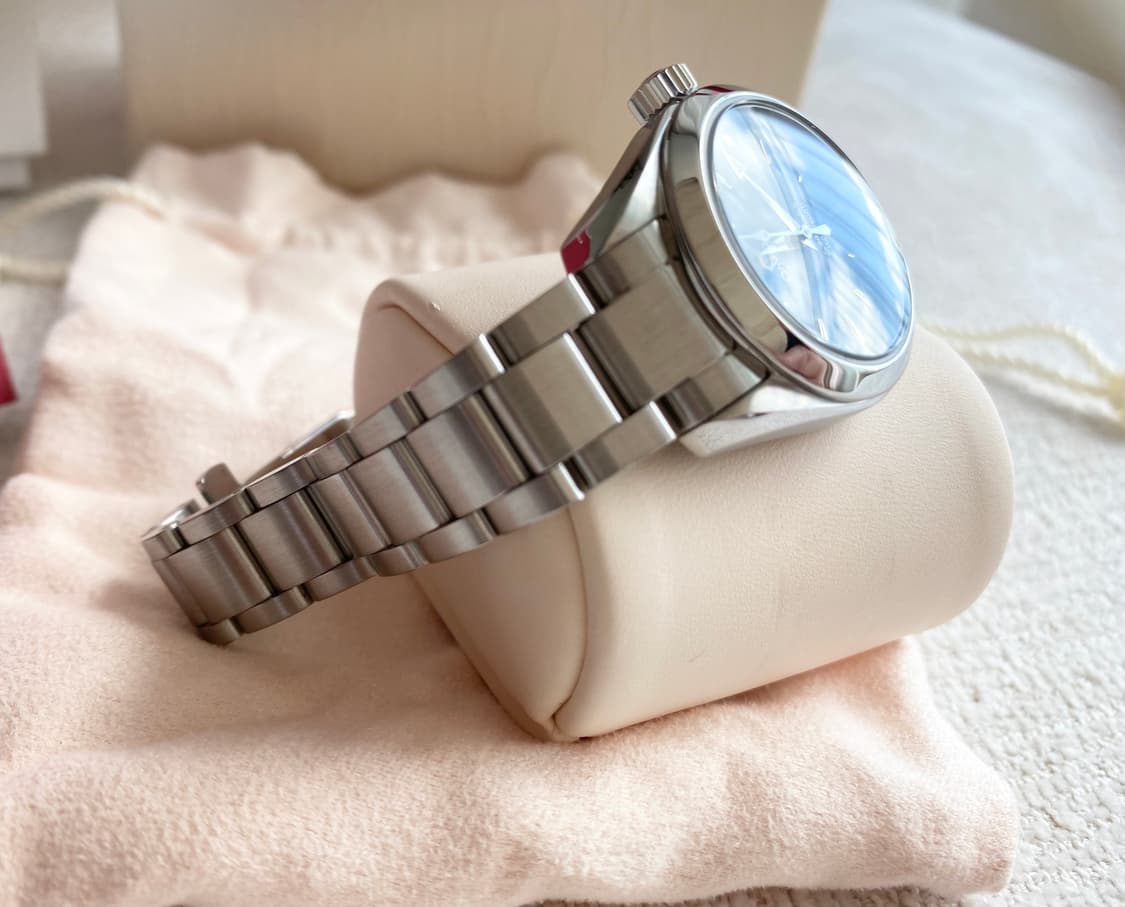 오메가 아쿠아테라 여성용 29mm 청판 쿼츠 2577.80 상품이미지7
