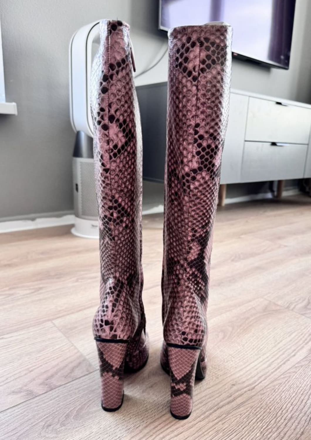 GUCCI 구찌 홀스빗 부츠(파이톤 스킨-뱀피)36 사이즈-해외발송 상품이미지7