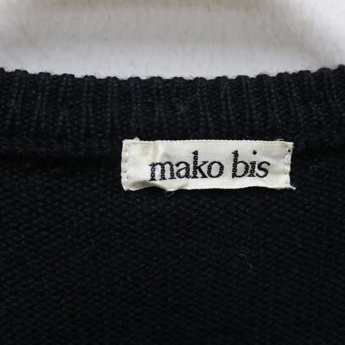 MAKO BIS 골드키  포인트 울 니트 60990 상품이미지8