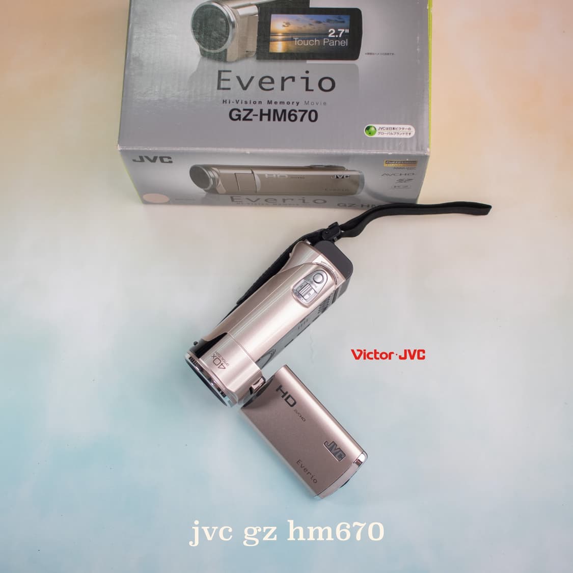 빈티지캠코더 jvc gz hm670 (영상캡쳐본) 상품이미지1