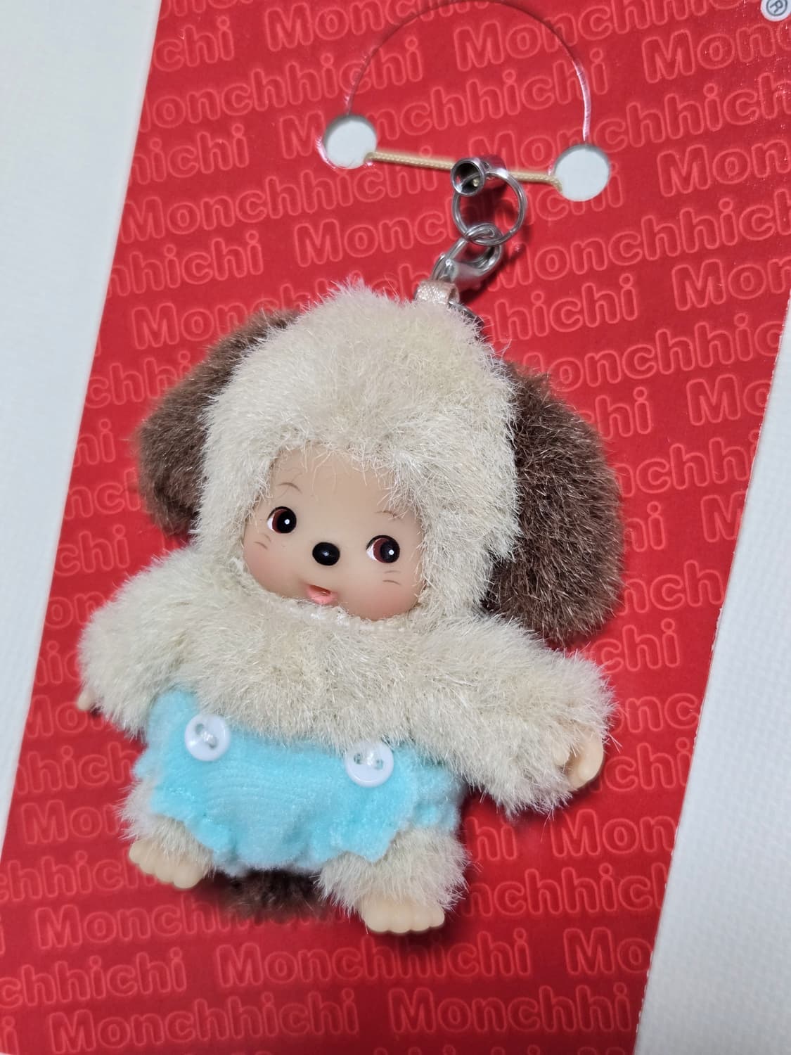 몬치치 프렌즈 강아지 파피 미니키링 스트랩 상품이미지3