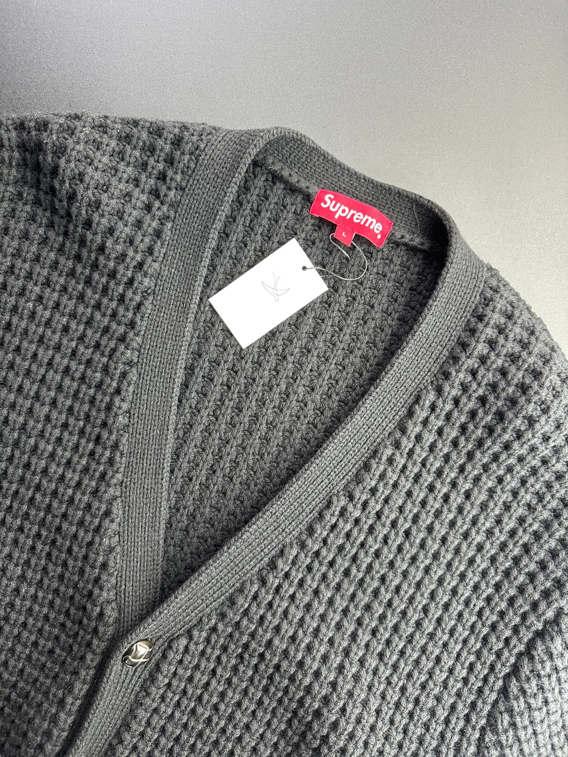 Supreme waffle cardigan 상품이미지3