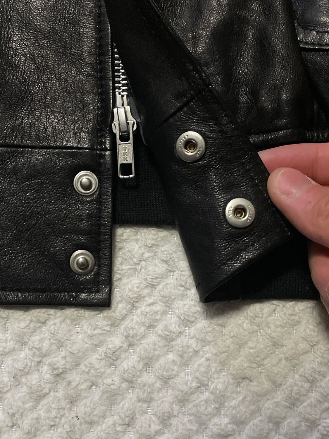 도프제이슨 프리미엄 배지터블 클래식 A-2 레더 자켓 블랙 상품이미지6